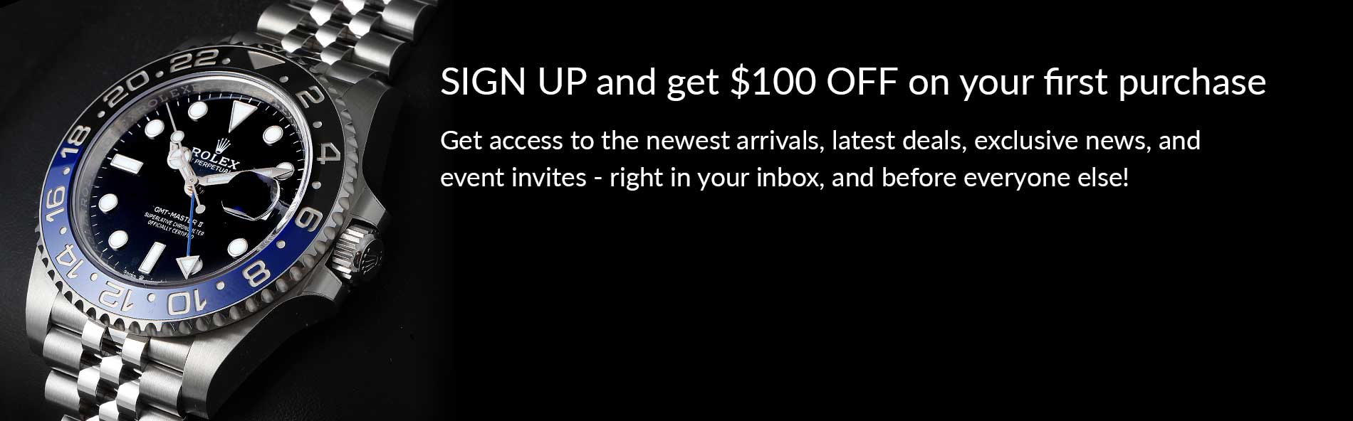 Subscribe to the SwissWatchExpo newsletter