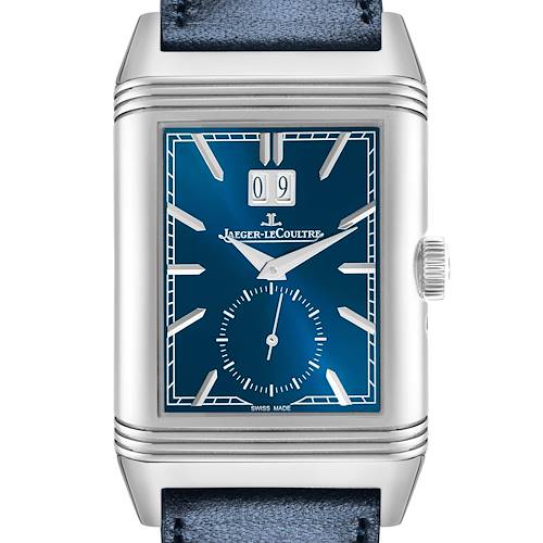 Photo of Jaeger LeCoultre Reverso Tribute Geographic Mens Watch 216.8.D8 Q714845J Card